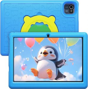 Lville 5000 mAh Akku Quad Core Prozessor Kinder Tablet (10", 64 GB, Android 13, Mit den besten und erstaunlichsten Funktionen, attraktivem Design)
