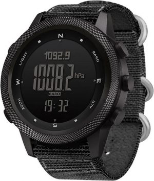 NORTH EDGE APACHE-46 Digitale Sport für Herren Militä Watch (Digital), mit Kompass Temperatur Schrittzähler Sport Taktische Überlebensuhren