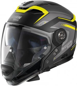 Nolan N70-2 Gt Switchback 59 Flat Black Multi Helmet Size XS