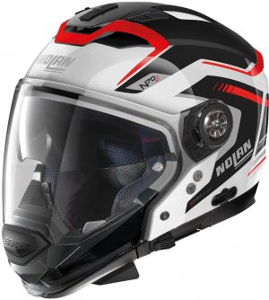 Nolan N70-2 Gt Switchback 60 Metal White Multi Helmet Size XS