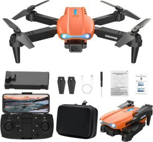 RLEHJN Blitzangebote des Tages Mini Quadrocopter 360° Propellerschutz Drohne (4K, Erlebnis: Intelligente Flugfunktionen und WiFi-Verbindung)