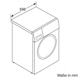 SIEMENS Waschmaschine WG44B2040, 9 kg, 1400 U/min, smartFinish - glättet dank Dampf sämtliche Knitterfalten