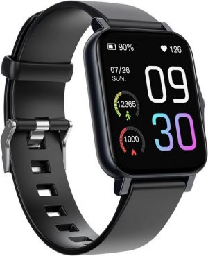 SUPBRO Smartwatch (1,69 Zoll, Android iOS), Aktivitätstracker fi schrittzähler fitnessuhr herzfrequenzmesser ip68