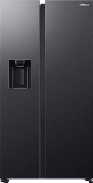 Samsung Side-by-Side RS8000 RS6GA854CB1, 178 cm hoch, 91,2 cm breit, interner Wassertank-kein Festwasseranschluss nötig