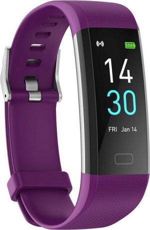 Septoui Fur Damen Herren Kinder mit Pulsmesser Blutdruck SpO2 Fitness Smartwatch (Android iOS), Mit 16 Sportmodi Schrittzähler Kalorienzähler Puls Aktivitätstracker