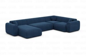 Sofa Dreams Wohnlandschaft Stoff Sofa Wohnlandschaft Cortegada U Form Polster Couch, Loungesofa
