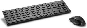 TECKNET Kabeloses 2,4 GHz Tastatur- und Maus-Set, Desktop-Set:Ergonomie Präzision und Stil vereint für optimalesArbeiten