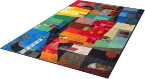 Teppich Venetien, wash+dry by Kleen-Tex, rechteckig, Höhe: 7 mm, rutschhemmend, In- und Outdoor geeignet, waschbar