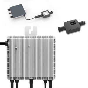 VENDOMNIA Wechselrichter 800 W Micro-Wechselrichter für 2 Solarmodule, (Mini-PV Anlage, Deye Microinverter (SUN-M80G3-EU-Q0) für Balkonkraftwerk), Plug & Play