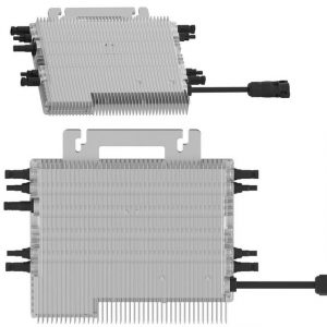 VENDOMNIA Wechselrichter DEYE 1600W Micro-Wechselrichter, (für Solarmodule mit WiFi, Microinverter Inverter, für Mini-PV Plug & Play Balkonkraftwerk), Mikrowechselrichter, Solar