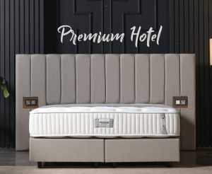 Villa Möbel Polsterbett Premium (Bett, 3-tlg., Bett), Bettkasten mit XXL Stauraum & Gasdruckfedern für einfache Handhabung