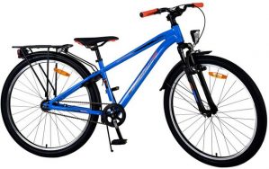 Volare Kinderfahrrad Kinderfahrrad Cross Fahrrad für Jungen 26 Zoll Kinderrad in Blau