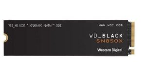 WD_Black SN850X NVMe interne Gaming-SSD (2 TB) 7300 MB/S Lesegeschwindigkeit, 6600 MB/S Schreibgeschwindigkeit, PCI Express 4.0
