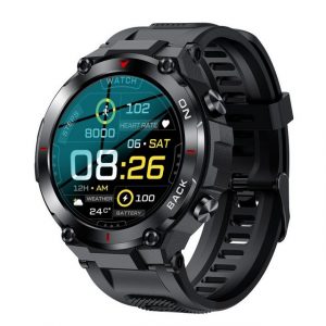 Welikera Sportuhr, Herzfrequenzmessung, GPS Navigation IP68 Wasserdicht 400mAh Smartwatch