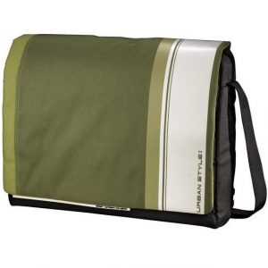 aha Laptoptasche Messenger Bag Hyde Grün Notebook-Tasche 15-16", Laptop-Sleeve Magnetverschluss für 15" 15,4" 15,6" 16" Zoll Laptop