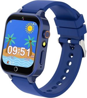 aswan watch mit Timer,Stoppuhr - Lernuhr - Kinderspielzeug Smartwatch, mit Kamera,Video,Stimme aufnehmen,Schrittzähler,Spiele,Wecker