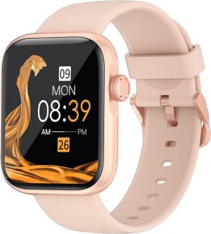 findtime mit Anruffunktion Whatsapp Funktion Fitness Tracker Smartwatch (1,69 Zoll), Schrittzähler Schlafmonitor Pulsmesser Uhr Blutdruck Sportuhr