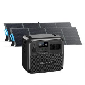 BLUETTI Stromerzeuger AC180 1800W/1152Wh Tragbarer Power Generator mit Solarpanel, 1,80 in kW