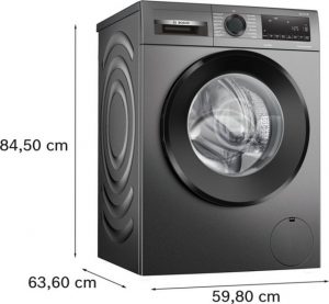 BOSCH Waschmaschine WGG244ZR10, 9 kg, 1400 U/min, Eco Silence Drive, AquaStop, Nachlegefunktion
