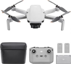 DJI Mini 2 SE Fly More Combo, leichte und faltbare Mini-unter 249 g Drohne (2.7K, mit 2.7K Video intelligenten Modi 10 kmVideoübertragung 31 minFlugzeit)