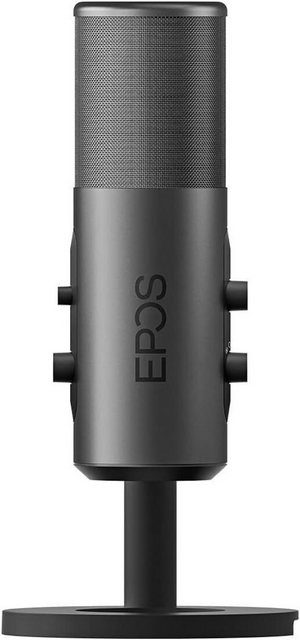 EPOS Streaming-Mikrofon B20 Mikrofon Gaming USB Microphone mit Tischständer PC/MAC/PS, Einstellbarer Ständer/Halterung, Flexible und einfache Montage