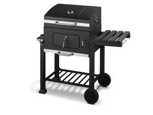 GRILLMEISTER Komfort-Holzkohlegrill "Toronto Click", mit Thermometer