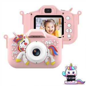 Gontence Kinder Kamera, 2.0"Display Digitalkamera Kinder,1080P HD Kinderkamera
