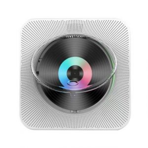 Gontence mit Bluetooth Desktop für zu Hause MP3-Player tragbarer CD-Player (CD-Player CD-Spieler, DVD-Spieler, FM-Radio, USB-Anschluss)