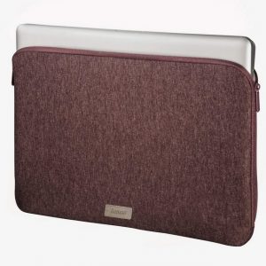 Hama Laptoptasche Notebook-Tasche Schutz-Hülle Jersey 14" Rot, Sleeve Cover Laptop passend für 14" 14,1" 14,2" 14,4" 14,6" 14,9" Zoll