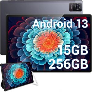 OUKITEL 15 GB RAM 8250mAh FHD Gaming Widevine L1/Octa-Core-Prozessor/BT5.0/GPS Tablet (10,5", 256 GB, Android 13, Dual SIM 4G LTE/5G WIFI, Ultimative Leistung und Konnektivität: Grenzenlose Möglichkeiten)