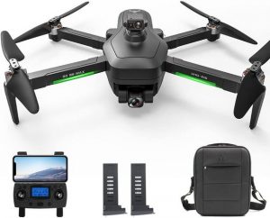 Teeggi SG906 MAX1 GPS mit Kamera für Erwachsene, 3km Kontrollabstand Drohne (4K, 360 Grad Laser Hindernis Vermeidung, 3-Achsen Gimbal WiFi FPV)