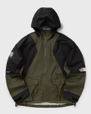 The North Face X UNDERCOVER HIKE PACKABLE MOUNTAIN LIGHT SHEL men Windbreaker black|green in Größe:S