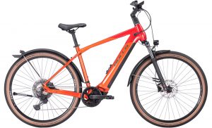 BULLS Cross Rider EVO 2 - 29 Zoll 750Wh 11K Diamant - metallic orange / chrome red