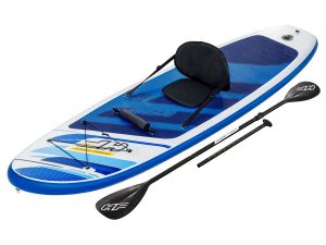 Bestway Hydro-Force™ SUP Allround Board-Set "Oceana" 305 x 84 x 12 cm mit Kajak-Sitz und Paddel