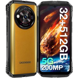 DOOGEE V30PRO 5G Outdoor Handy 32GB + 512GB, 200MP Kamera + Nachtsicht Handy (6.58 Zoll, 512 GB Speicherplatz)