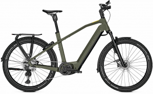 KALKHOFF ENTICE 7.B ADVANCE+ ABS (750 Wh), 11 Gang Kettenschaltung, Herrenfahrrad, Diamant, Modell 2023, 27,5 Zoll 58 cm urbangreen matt