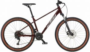 KTM PENNY LANE 271, 18 Gang Kette, Damenfahrrad, Diamant, Modell 2022/2023, 27,5 Zoll 52 cm night red (silver)