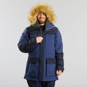 Parka Jacke Trekking Arctic 900 extra warm wasserdicht blau