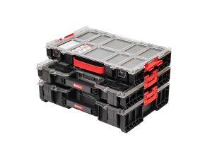 Qbrick System Kleinteilebox-Set "PRO Organizer 300 + 200 + 100", 3 Stück