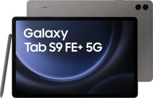 Samsung Galaxy Tab S9 FE+ 5G Tablet (12,4", 256 GB, Android,One UI,Knox, 5G, AI-Funktionen)