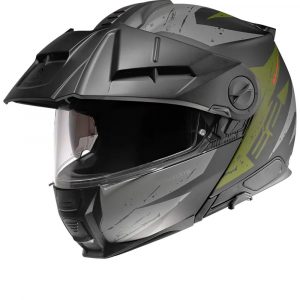 Schuberth E2 Explorer Dark Green Modular Helmet Size XL
