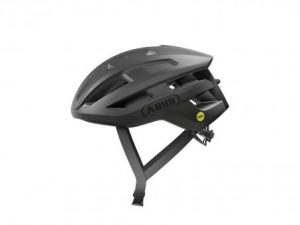 Abus Powerdome MIPS Rennradhelm | schwarz/grau | 51-55 cm | Fahrradbekleidung
