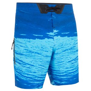 Boardshorts Surfen Standard 900 Trash blau