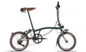 Brompton x Bremont x Cheaney P-Line BBC - special edition - 16 Zoll 12K Faltrad - Brunswick Green