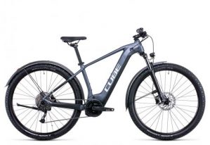Cube Reaction Hybrid Performance 500 Allroad | metallicgrey'n'white | 15 Zoll | E-Hardtail-Mountainbikes