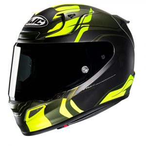 HJC RPHA 12 Lawin Black Yellow Full Face Helmet Size S