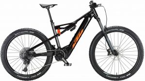 KTM MACINA KAPOHO 7973 (750 Wh), 12 Gang Kettenschaltung, Herrenfahrrad, Diamant, Modell 2024, 29 Zoll 53 cm flaming black (orange)