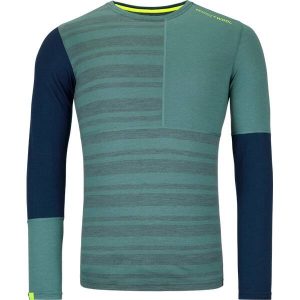 ORTOVOX Herren Unterhemd 185 ROCK'N'WOOL LONG SLEEVE M