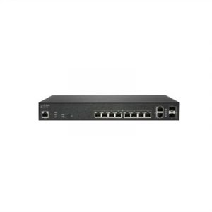 SonicWall Switch SWS12-10FPOE - Switch - managed - 10 x 10/100/1000 (PoE+) + 2 x Gigabit SFP - desktop - PoE+ (130 W) - with 3 years 24x7 Support
