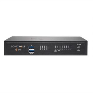 SonicWall TZ370 - Threat Edition - security appliance - with 1 year TotalSecure - GigE - desktop